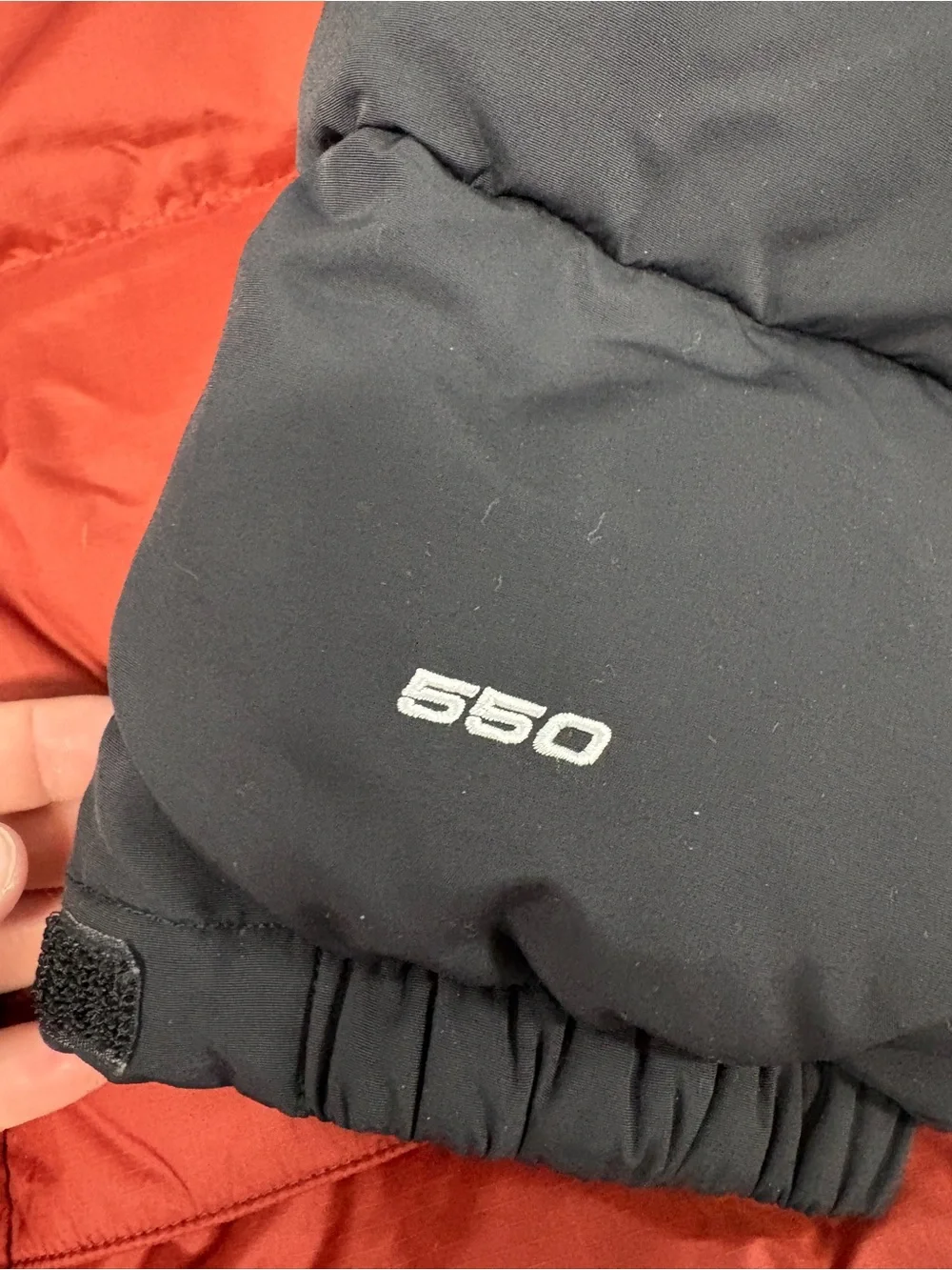 The North Face Himalayan Down Parka Brick House Red